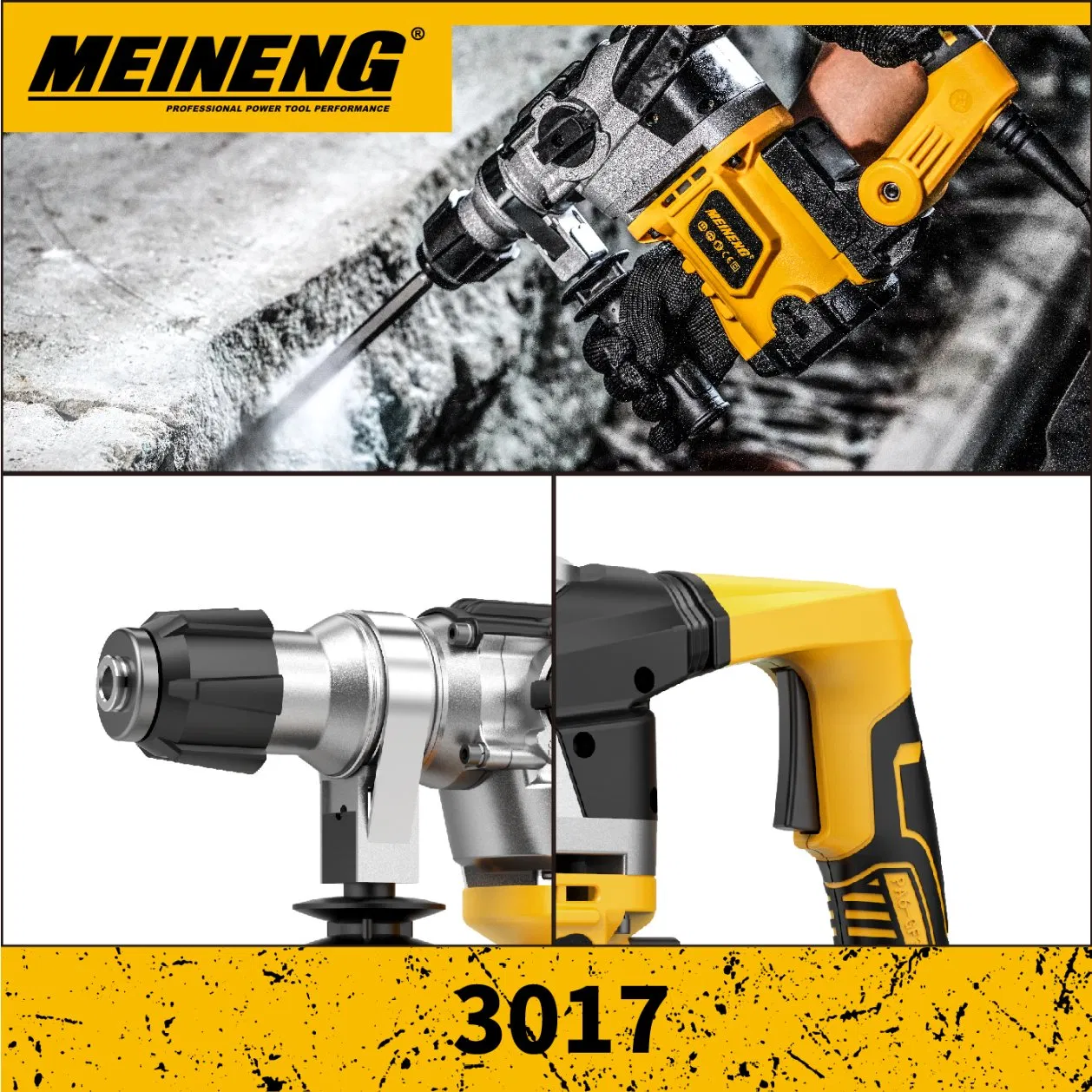 Powerful 3017 Rotary Hammer with Enhanced Performance for Concrete Drilling