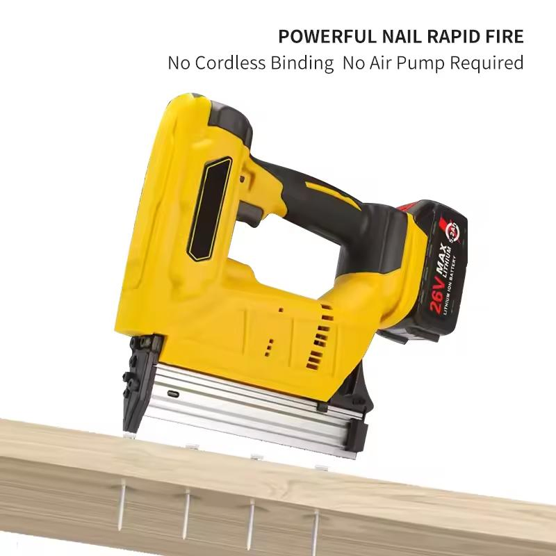 F30 2200ah Lithium Electric Staple Gun/ Straight Nail Gun for Woodworking
