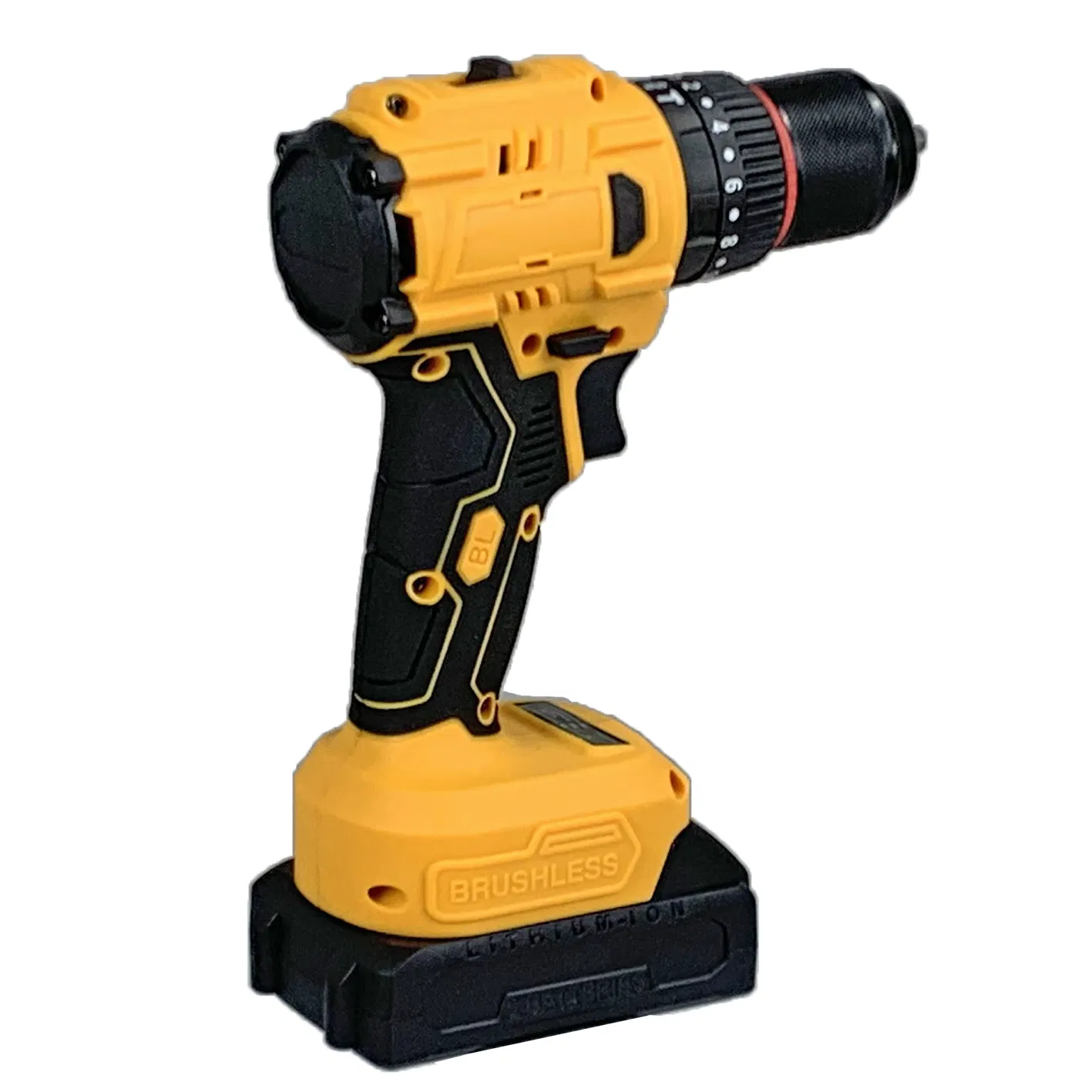 Cordless Drill with Brushless Motor 21V Impact Function Reliable