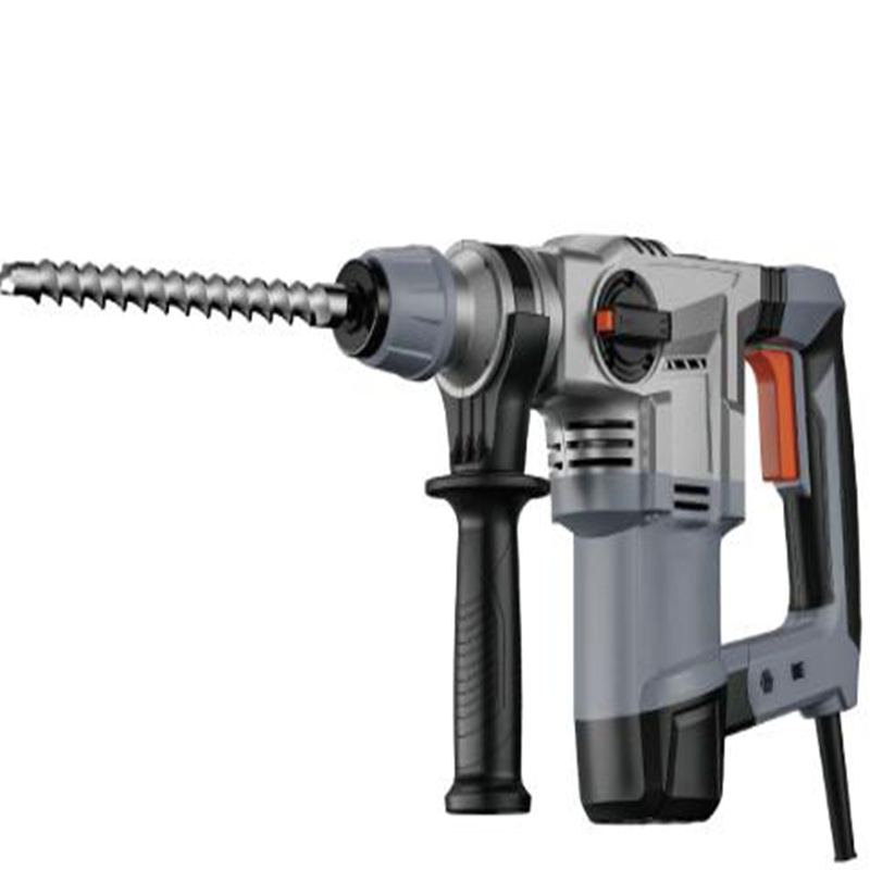 Cordless Electric Brushless Rotary Hammer Tool Drill for Construction and Demolition Tasks