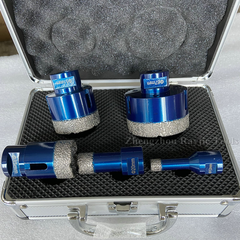 M14/5/8''-11 Thread Vacuum Brazed Diamond Core Drill Bits Drilling Tool for Brick Marble Granite Porcelain Tile Masonry Drilling
