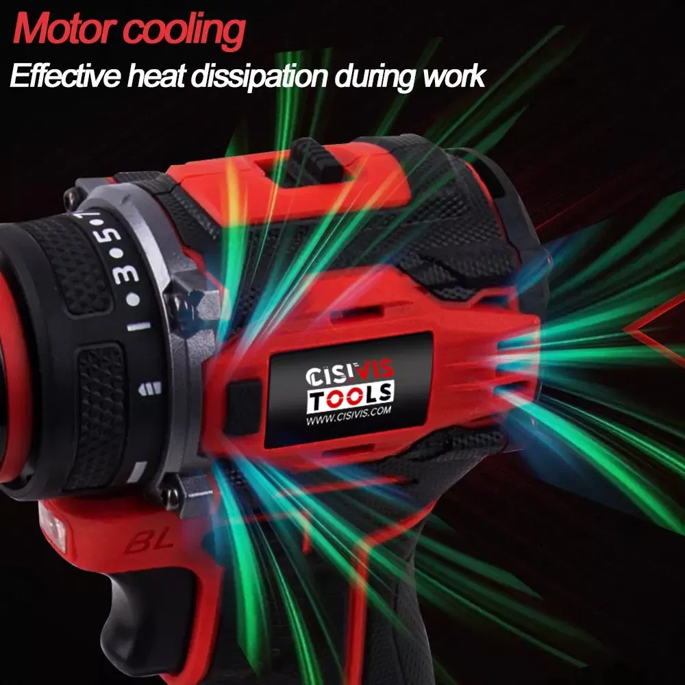 Cisivis 21V Cordless Drill Mi Waekee Style Impact Drill, Rechargeable Power Drills