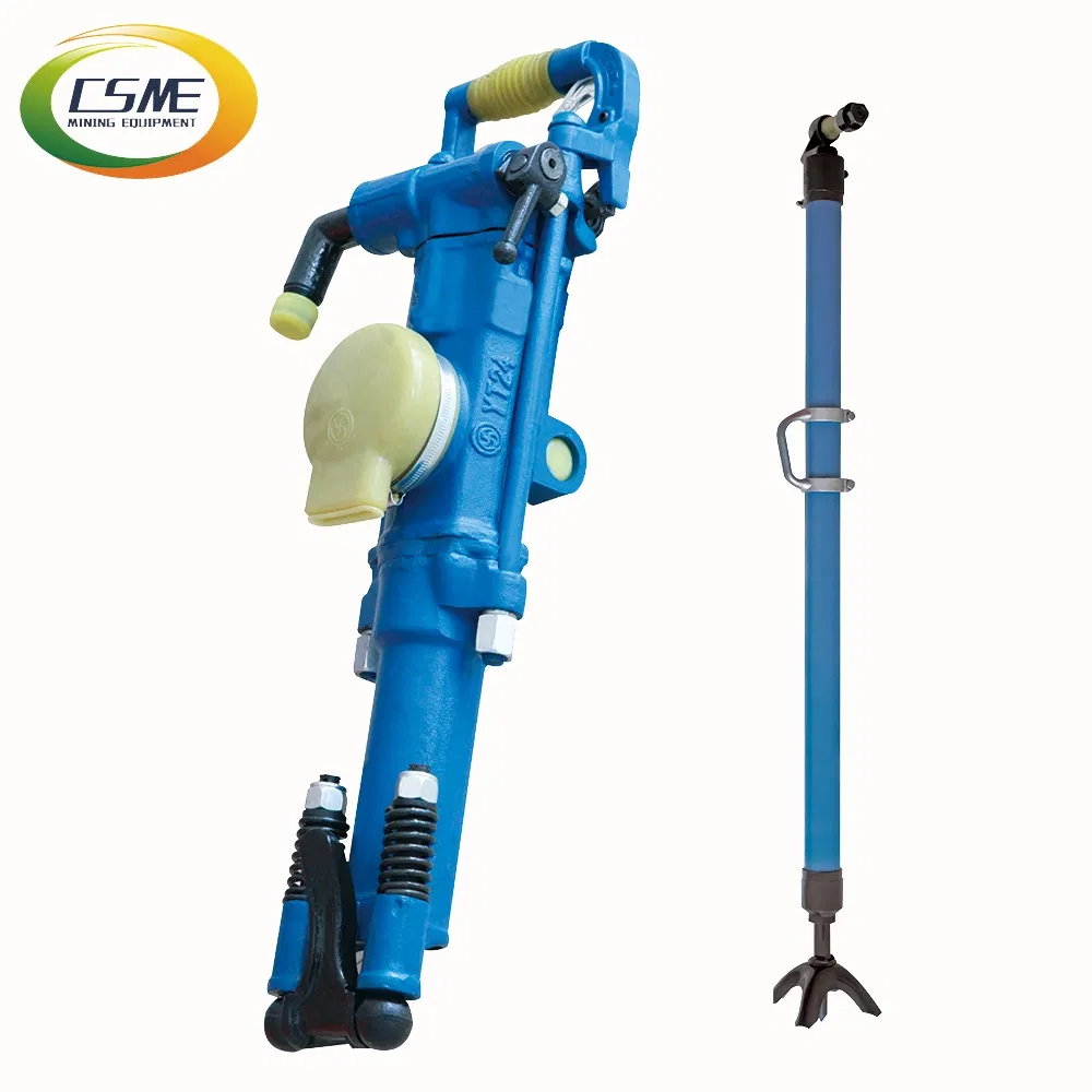 Yo18/Y19A/Y20/Y24/Y26/Ty24c, Yt23/Yt24/Yt28/Yt29A/Yt27 Rock Drill Jack Hammer Pneumatic Air Leg Rock Drill and Pneumatic Hand Held Rock Drill
