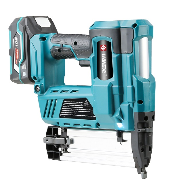 High Efficiency Hardware Tools for Construction Decoration Woodworking Nailer Cordless Electric Nail Gun