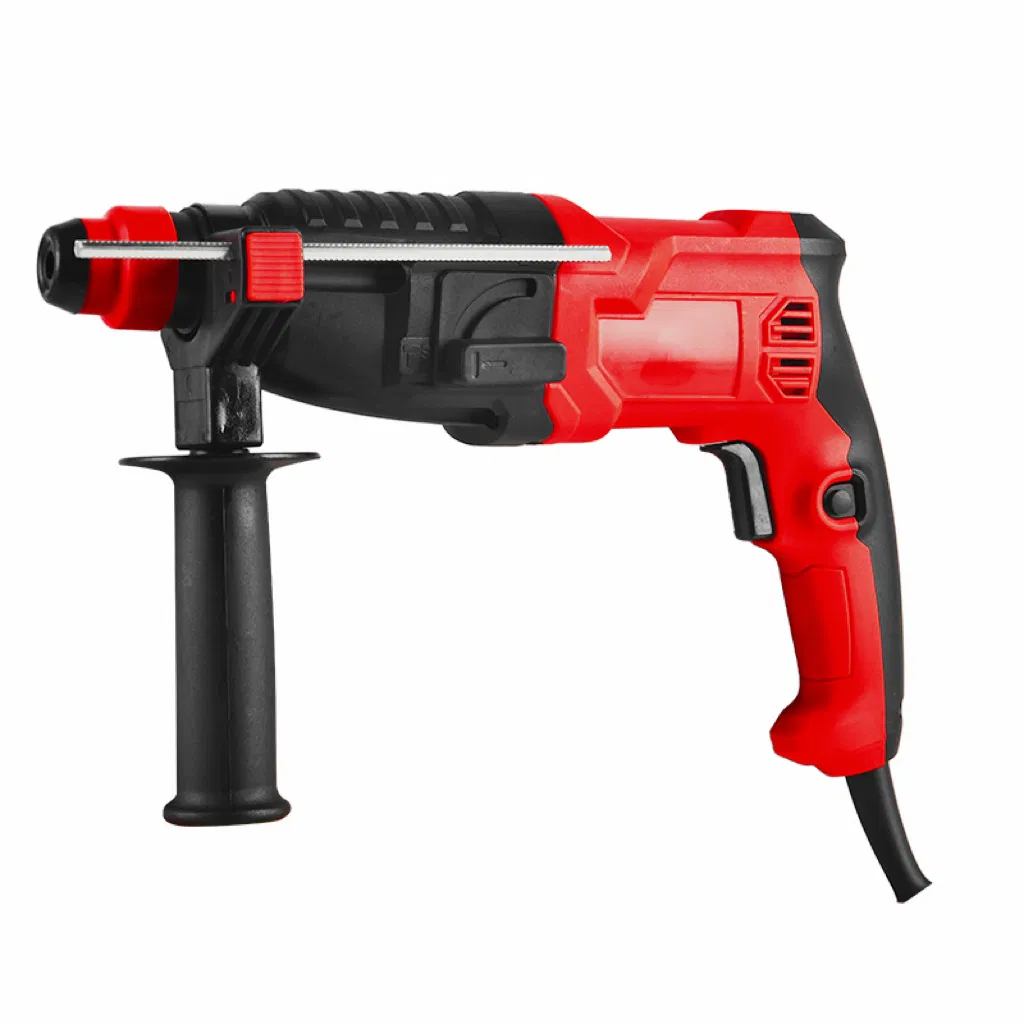 710W 20mm Heavy Duty Hammer Drill SDS-Plus Chuck Type Three-Mode Operation Function Electric Rotary Hammer