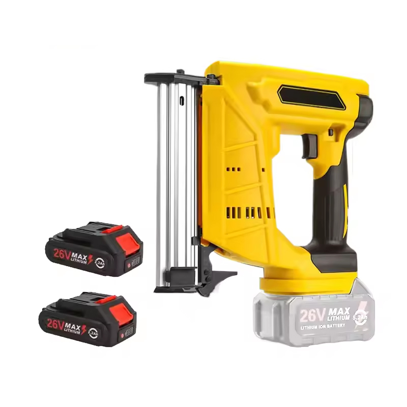 F30 2200ah Lithium Electric Staple Gun/ Straight Nail Gun for Woodworking