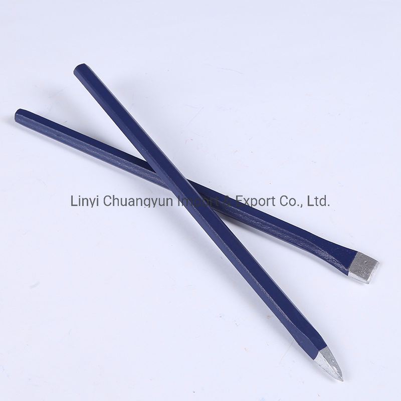 Point Flat Cold Stone Masonery Wood Chisel