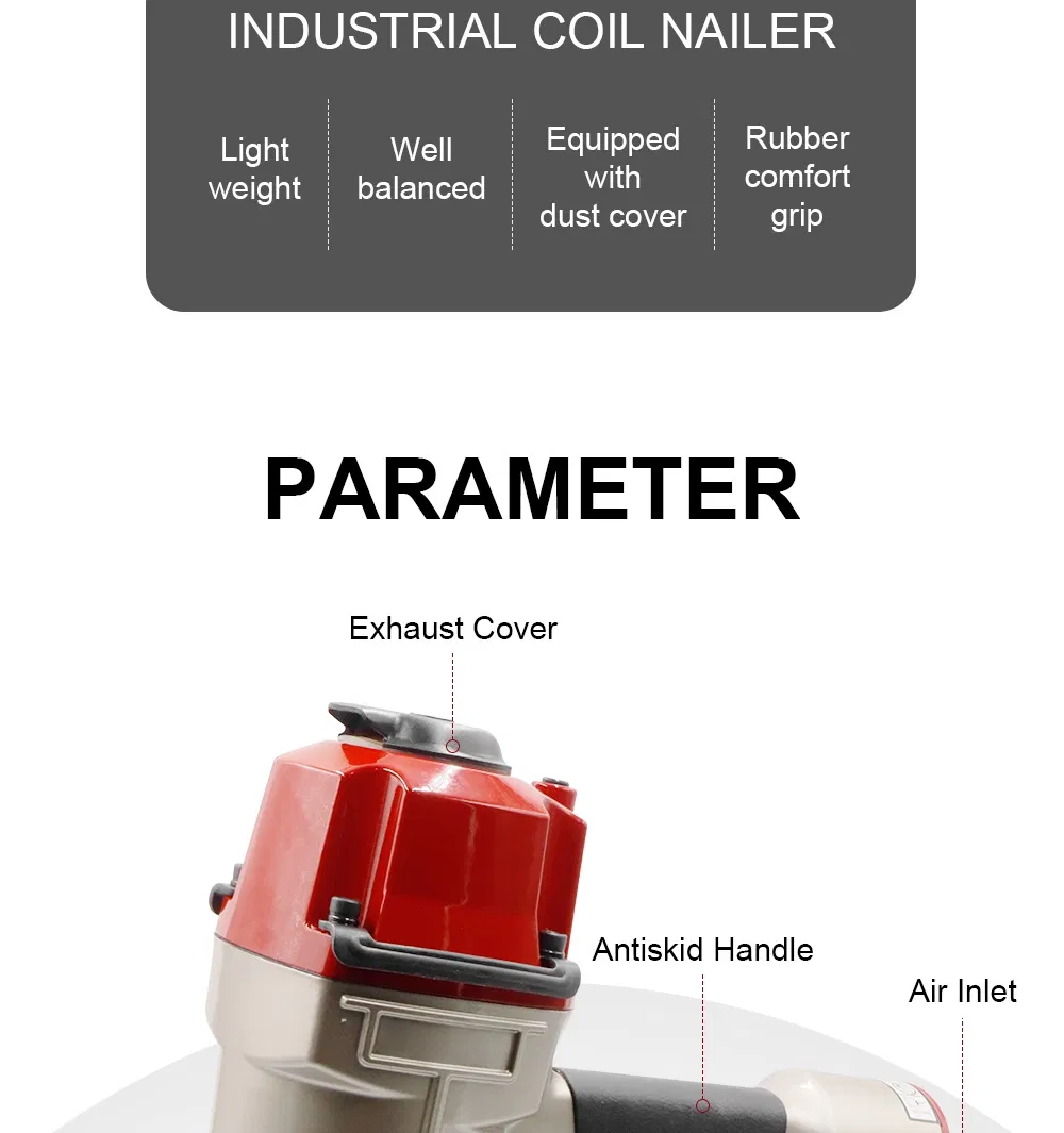 Cn90 Pneumatic Siding Nail Gun 3