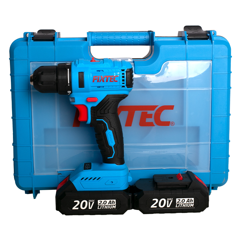 Fixtec 10mm Keyless Drill Chuck 20V Cordless Nail Drill Bits with Spindle Lock Function