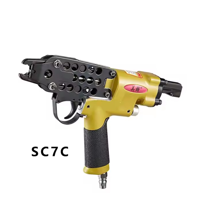 Meite Sc77xe 15g Pneumatic Staple Hog Ring Pliers Gun Hog C Ring Gun Air Hog Ring Gun