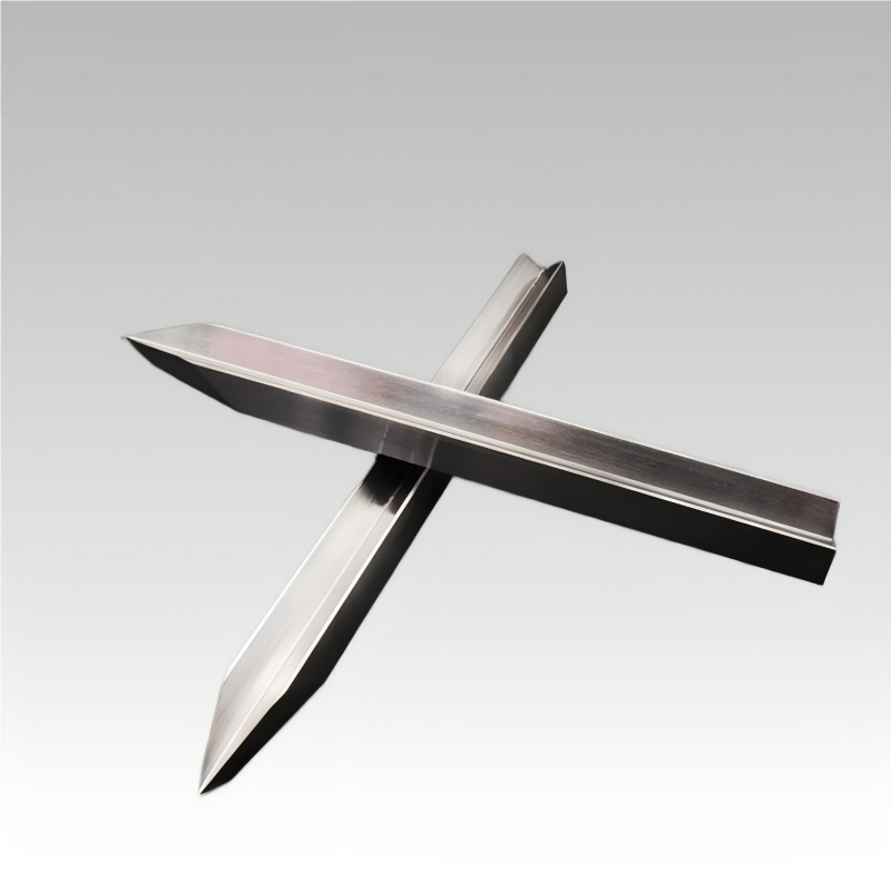 M42 High-Speed Steel (HSS) Wood Lathe Tools - V-Shape Parting &amp; Grooving Chisels