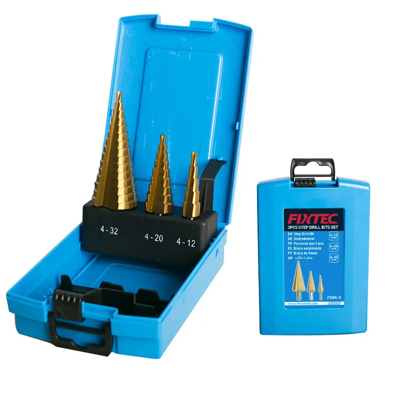 Step Drill Bit Set