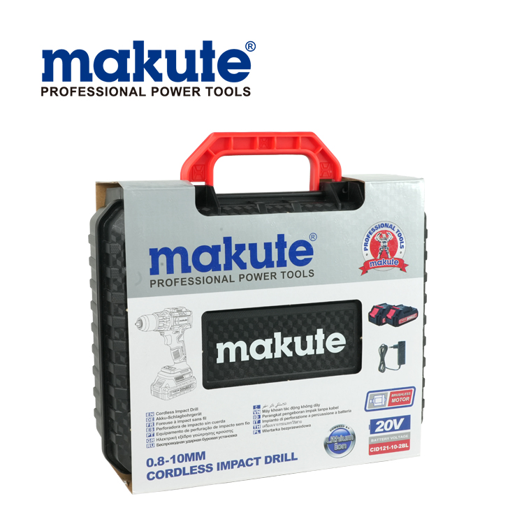 High Quality Electric Drill Machine Cordless Power Impact Drill Kit with Li-ion Battery Electric Screwdriver Tools