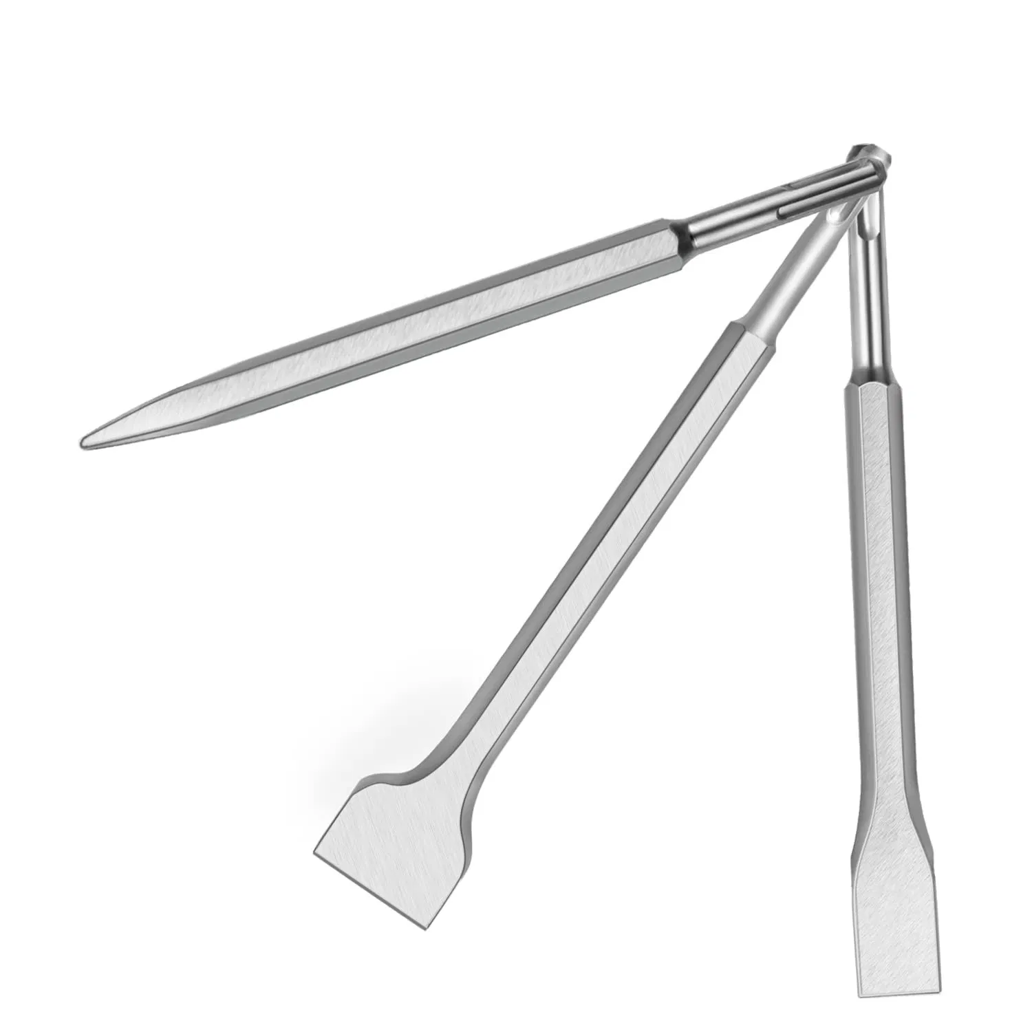 Premium SDS-Plus Pointed Carving Chisel for Precision Work