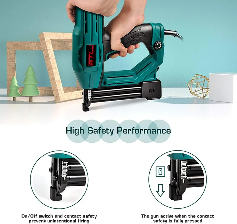 Electric Staple Nail Gun Detail