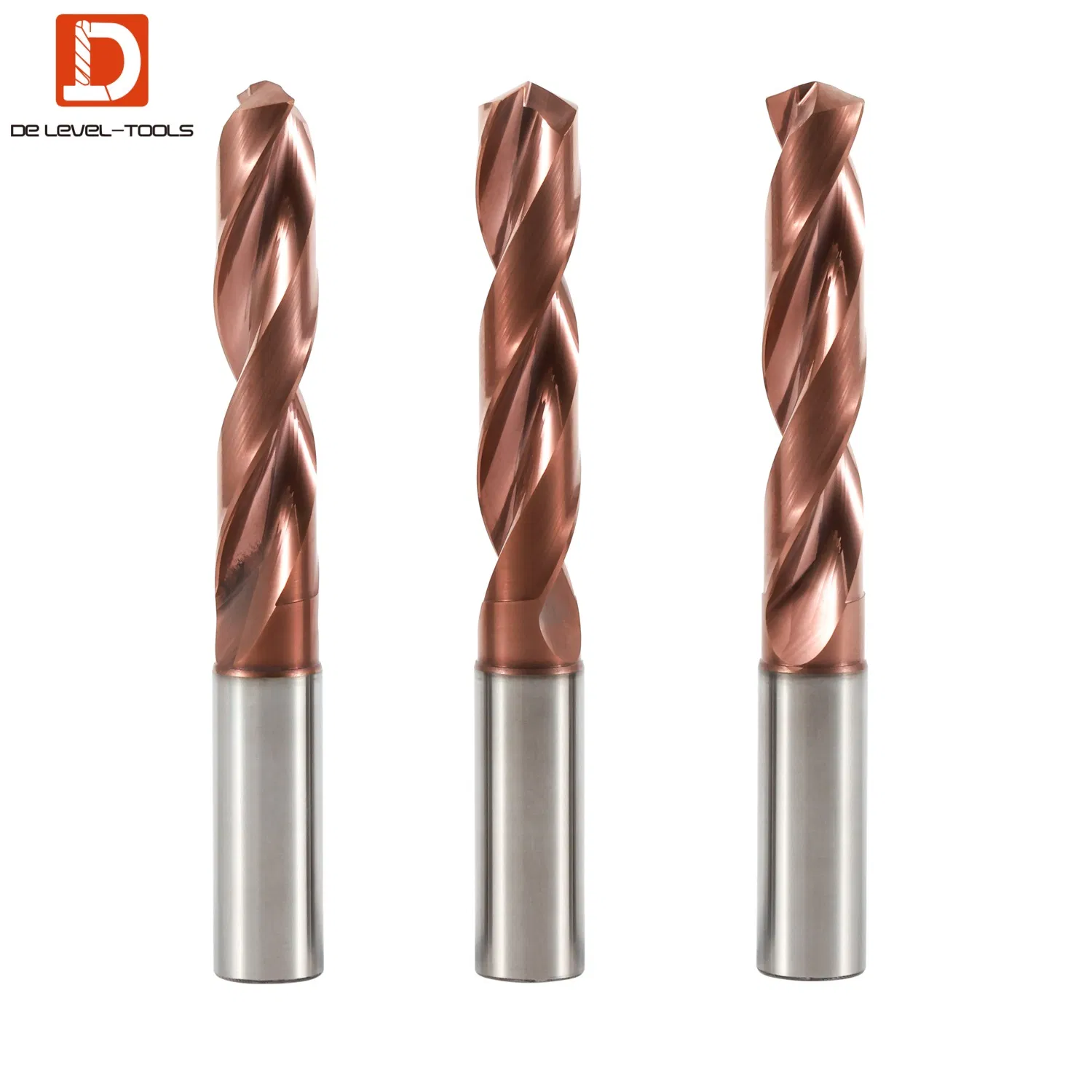 Tungsten Carbide Twist Drill for CNC Machine Tools Drilling Hole Micro Drill Bit for Steel, Copper, Brass
