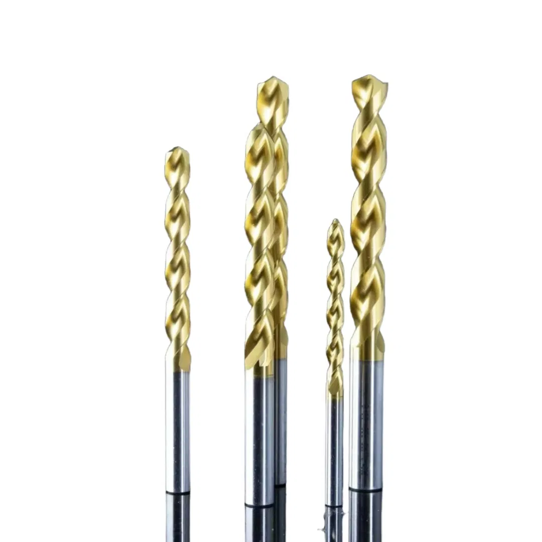 Factory Price Solid Tungsten Carbide Coated Stainless Steel CNC Drilling Tool Twist HSS Drill Bits for Metal