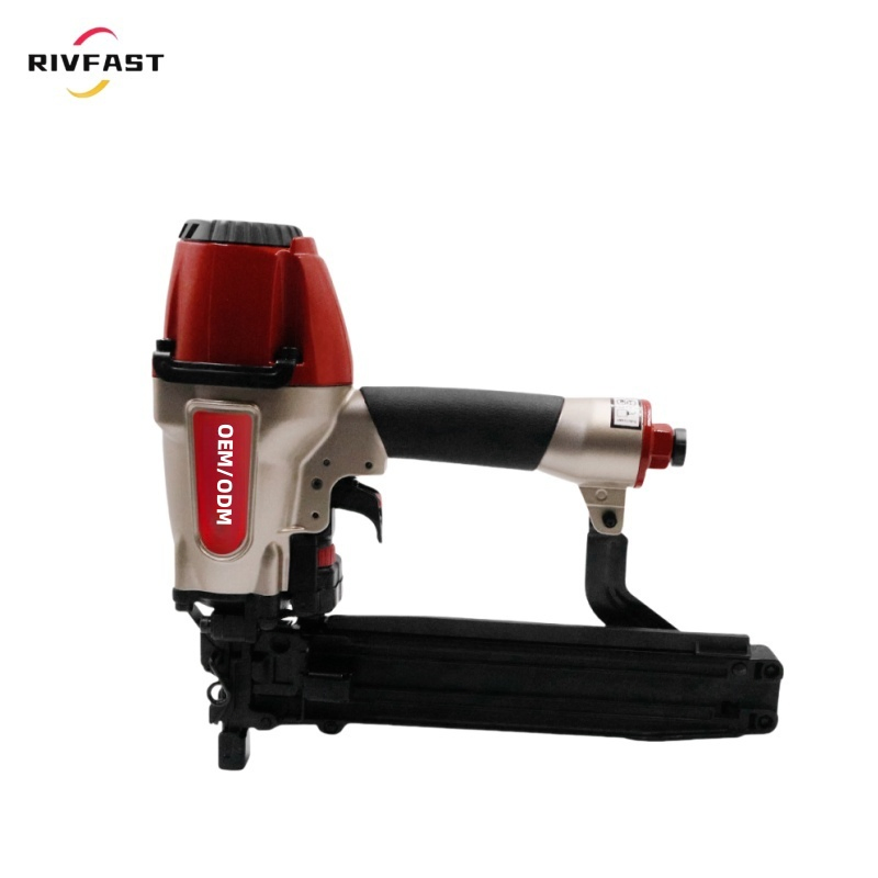 Customizable OEM 18-Gram Aluminium F50 Air Pneumatic Nailer, Brad for Furniture Concrete Upholstery Paneling Brad Gun