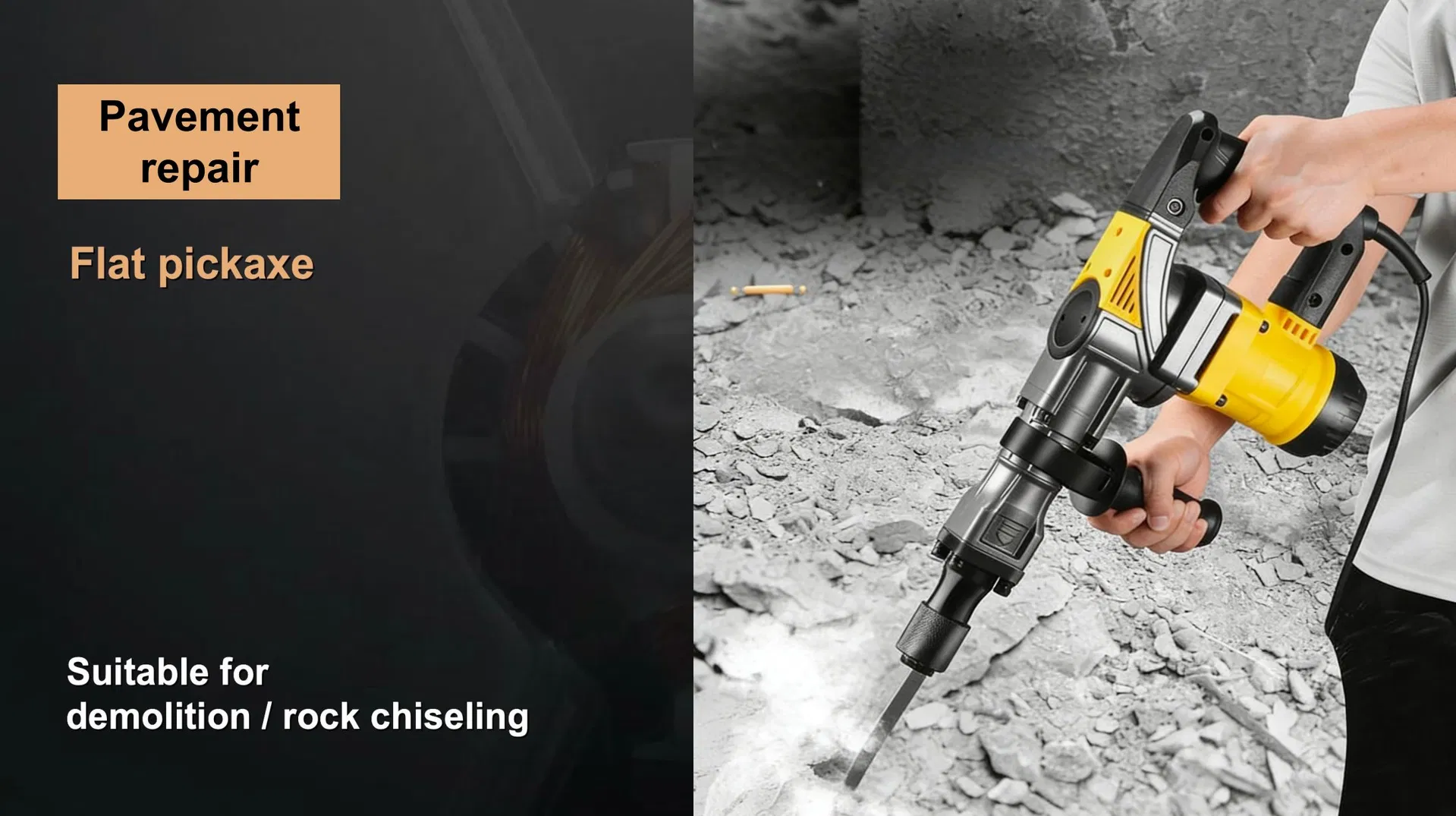 High-Power Rotary Drill Hammer