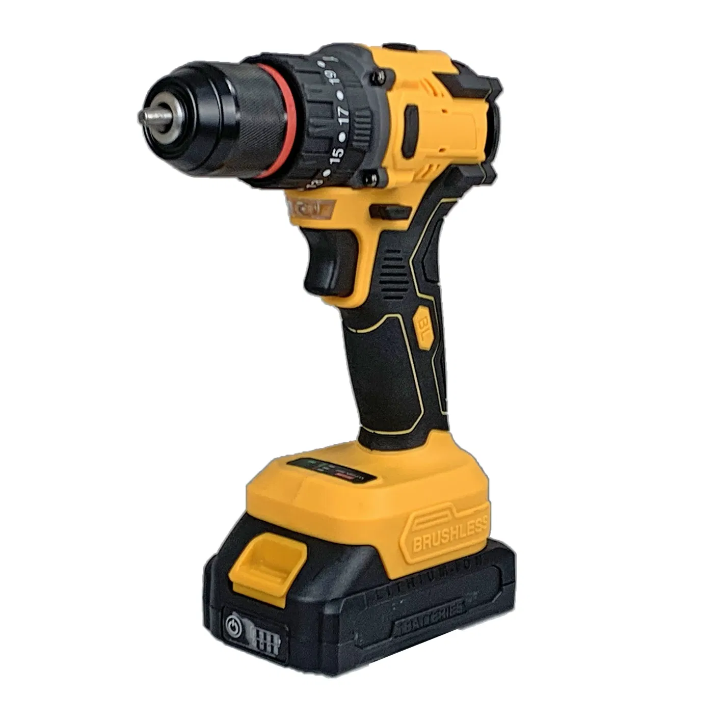 Cordless Drill with Brushless Motor 21V Impact Function Reliable