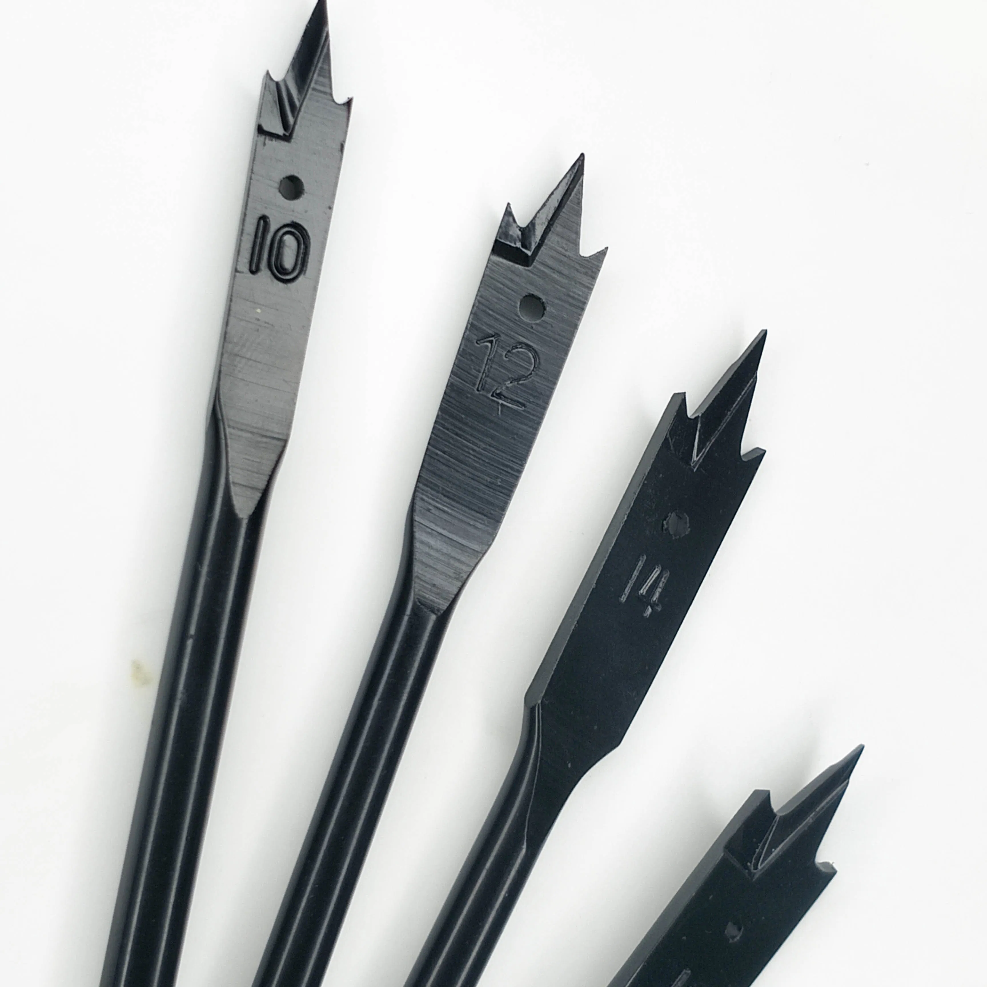 7PCS Black or White Finish Wood Drill Bit Flat Drill Bits