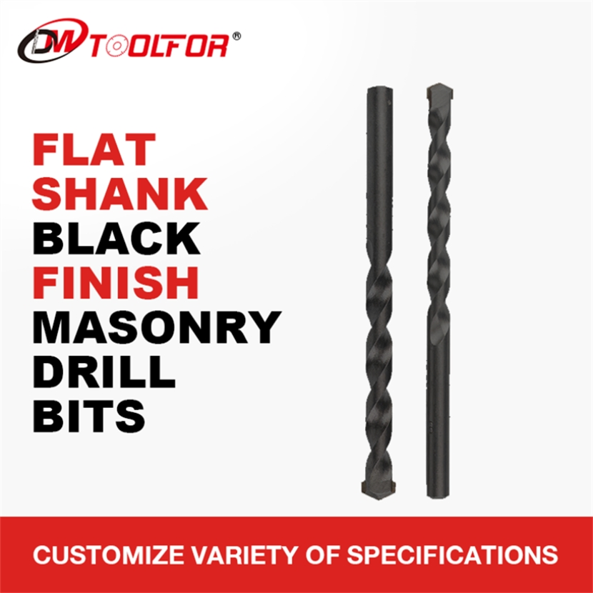 Easy Debris Removal Corrosion Resistance Masonry Drill Bit with Galvanized Surface Finish