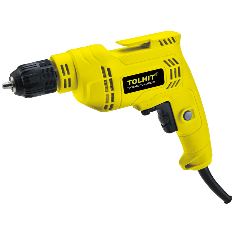 Tolhit Professional 750W Power 13mm 10mm 6mm Wood Concrete Steel Drilling Rotary Hammer Hand Drill Machine Portable Industrial Electric Impact Drill