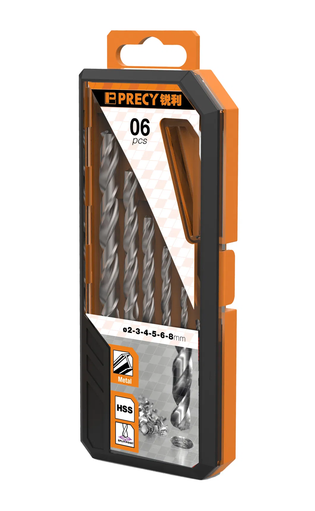 Ground HSS Metal Drill Bit Box View