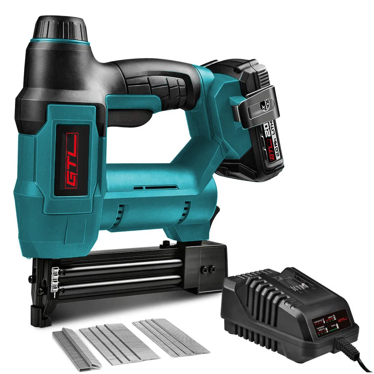 Rechargeable Nail/Staple Gun for Upholstery &amp; Carpentry with 18V Li-ion Battery &amp; Charger (CDSG003)