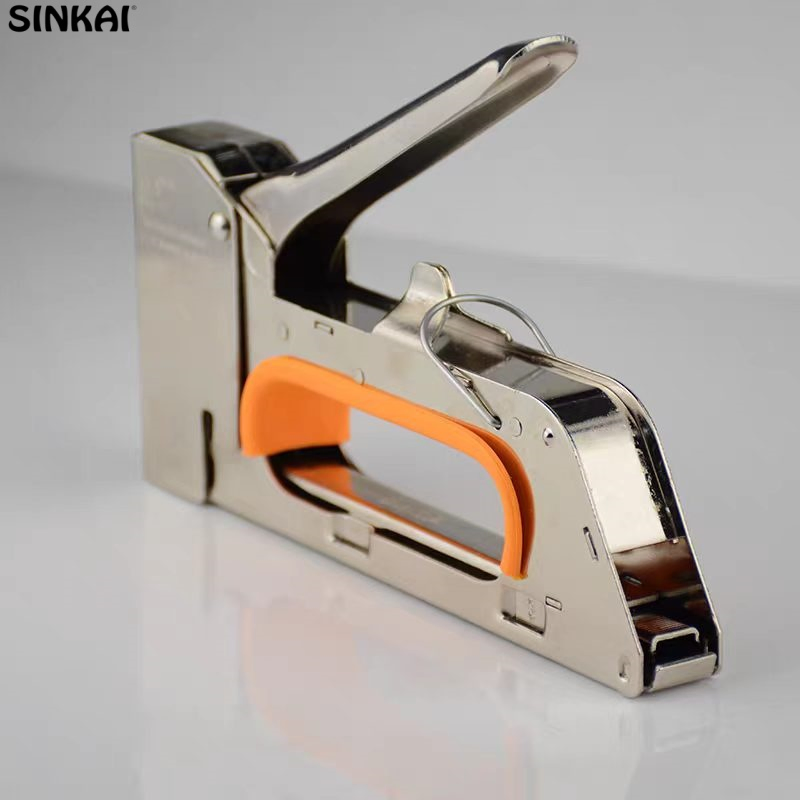 Heavy Duty Manual Nail Stapler Door Framing Finish Furniture Stapler Hand Tool Staple Gun