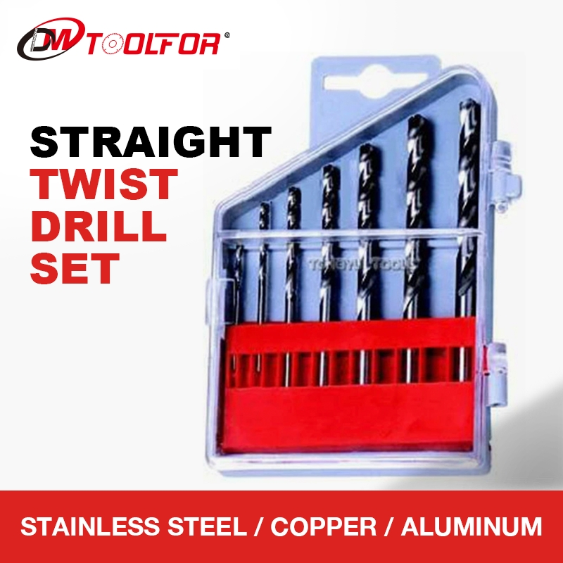 Durable High Speed Steel Extra Long Straight Shank Twist Drill Bit for Metal Steel