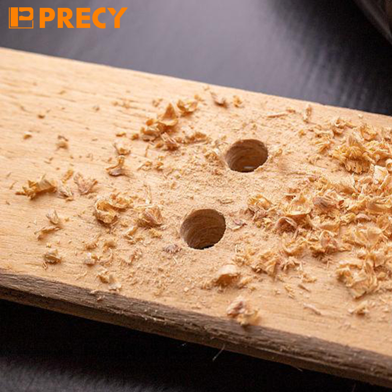 3-Point Wood Drill Bit L400 mm with Cylindrical Shank