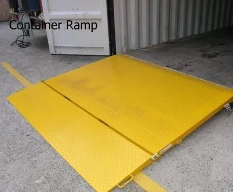 6000kg Mobile Loading Dock Ramp Details