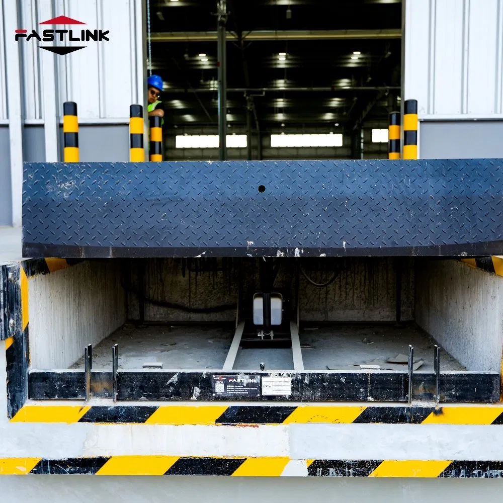 Fastlink Industrial Steel Endurable Adjustable Hydraulic Dock Lip Equipment Levelers