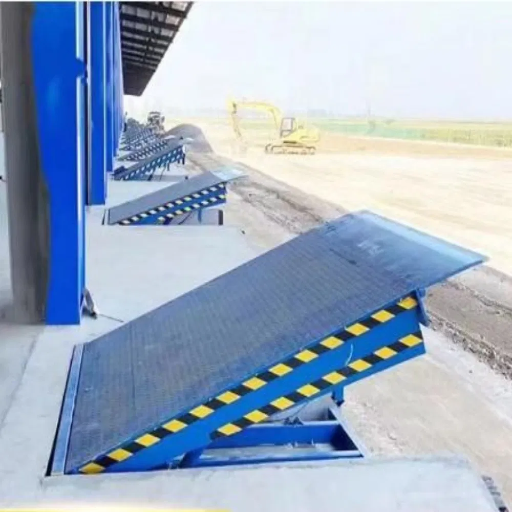 Hydraulic Lifting Table Loading Bay Forklift Unloading Truck Container Pit Logistic Warehouse Work Platform Adjustable Telescoping Ramp Lifter Lift Dock Leveler