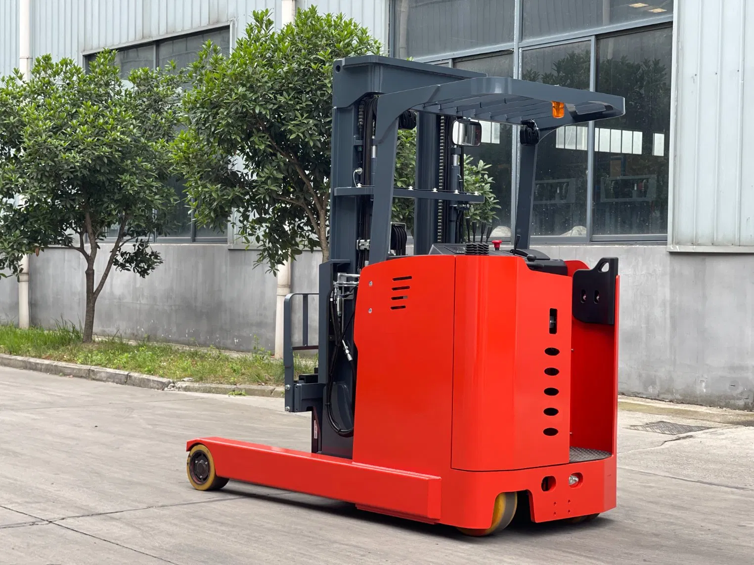 Narrow Aisle Battery Forklift 1200kg 1500kg 2000kg Electric Reach Truck with Full AC Motor