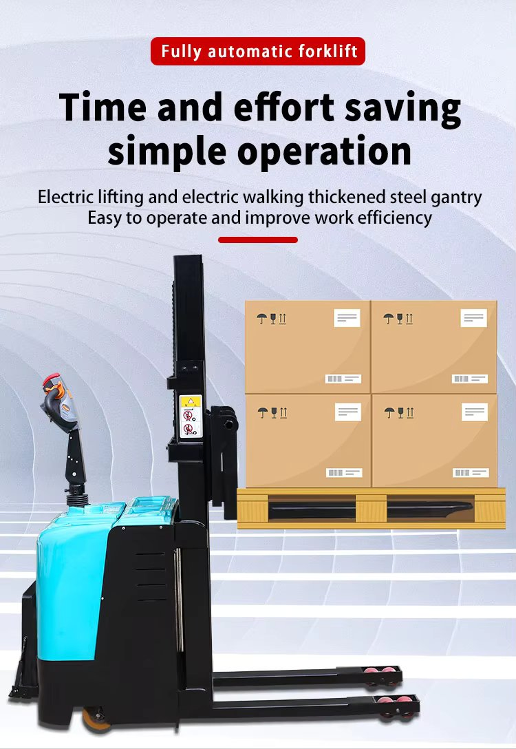 OEM ODM New Mini Pallet Jack Machine 1 Ton 2 Ton 1.5 Ton 24V Battery Electric Pallet Truck with CE Approval Forklift