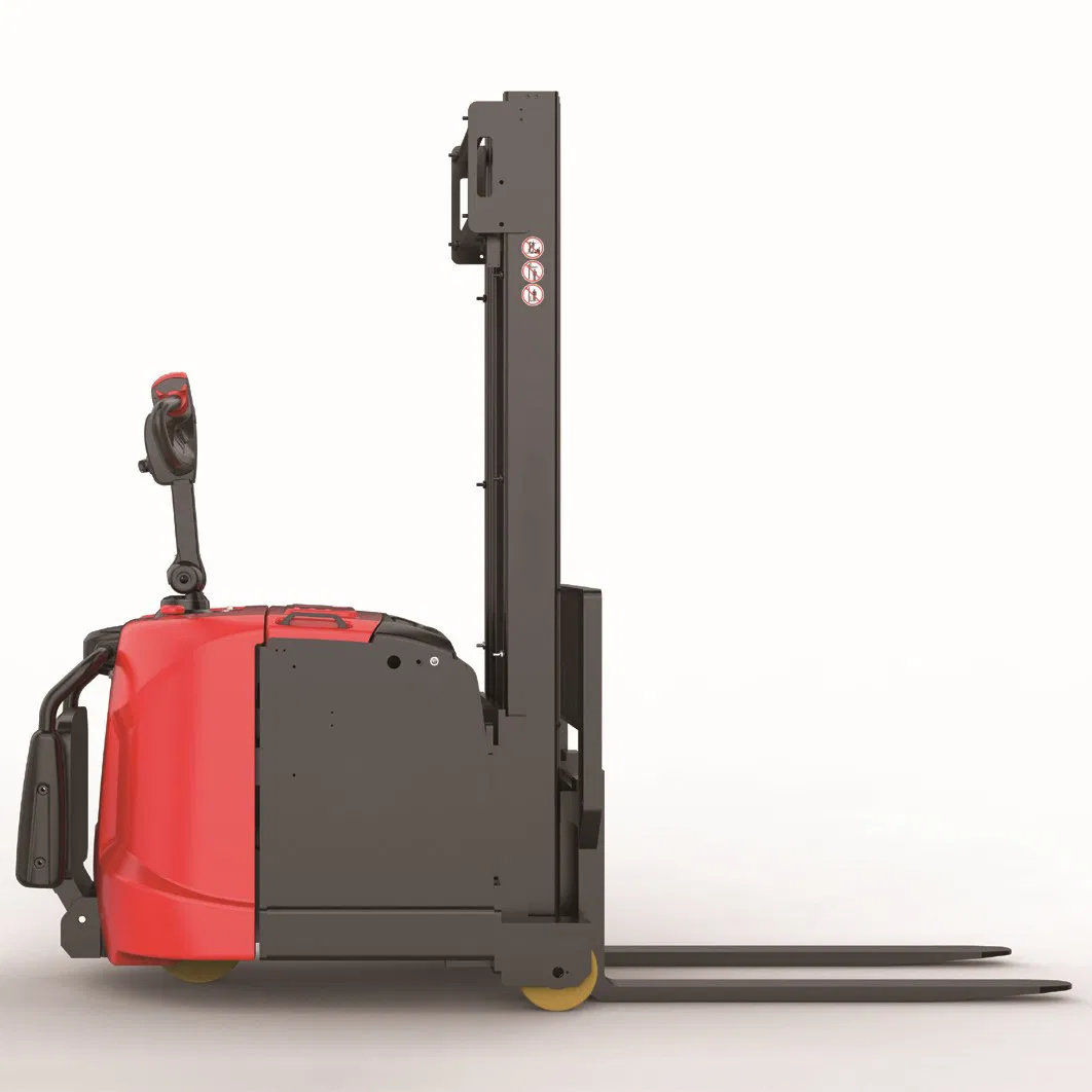 Durable Semi Electric Pallet Stacker with Advanced Safety Features Included