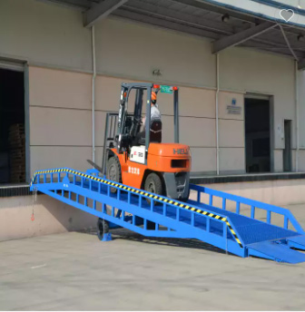 Boonai Movable Hydraulic Dock Leveler Mobile Container Loading Ramps