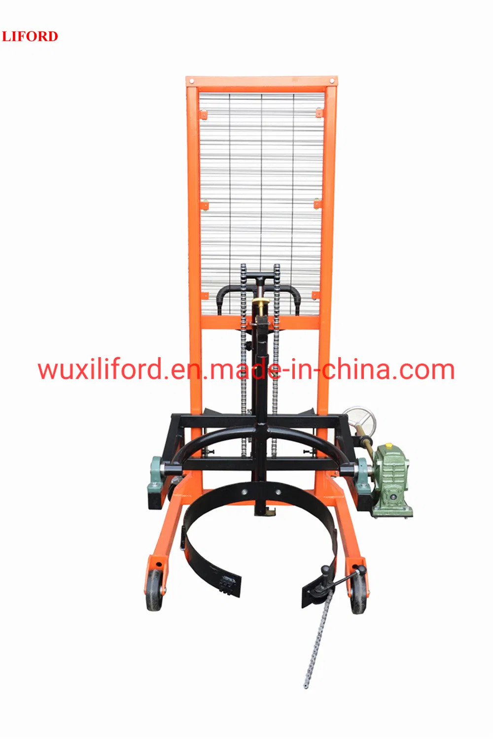 Factory Price Da450 Hydraulic Drum Stacker &amp; Rotator with 450kg Capacity