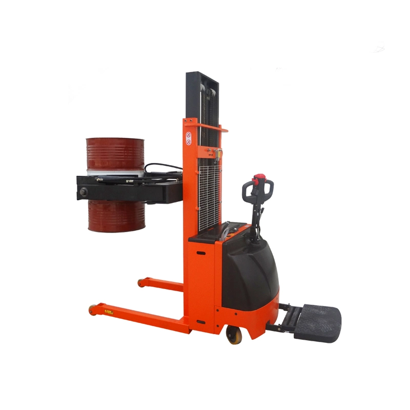 500kg Handling Manual Clamping Hydraulic Full Drum Lifter Electric