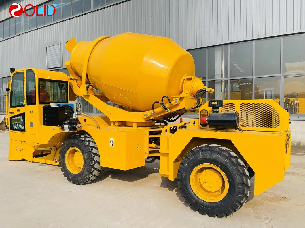 Self Mixing Truck