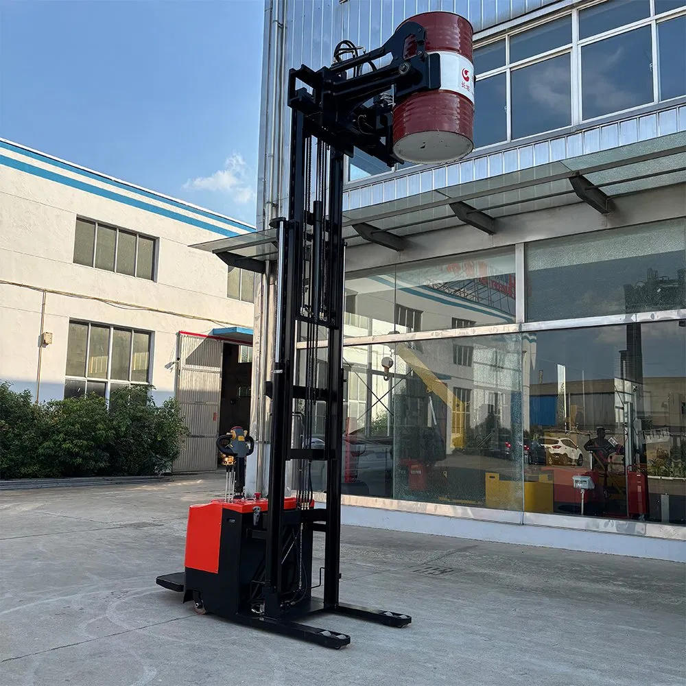 Wholesale 0.5ton Capacity 1.6m-3m Lift Height Steel Drum Lifter with Lifting Clamp