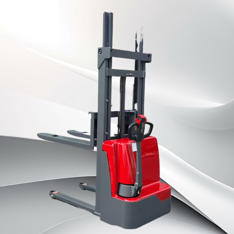 Height Counterbalance High Sit Down Hydraulic Electric Reach Stacker for Material Handling/Warehouse/Sales/Lift/Pallet