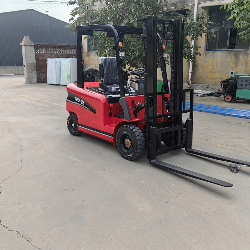 Forklift Electric 2.5tons 4-Wheel 2500kg Battery Electric Forklift Truck