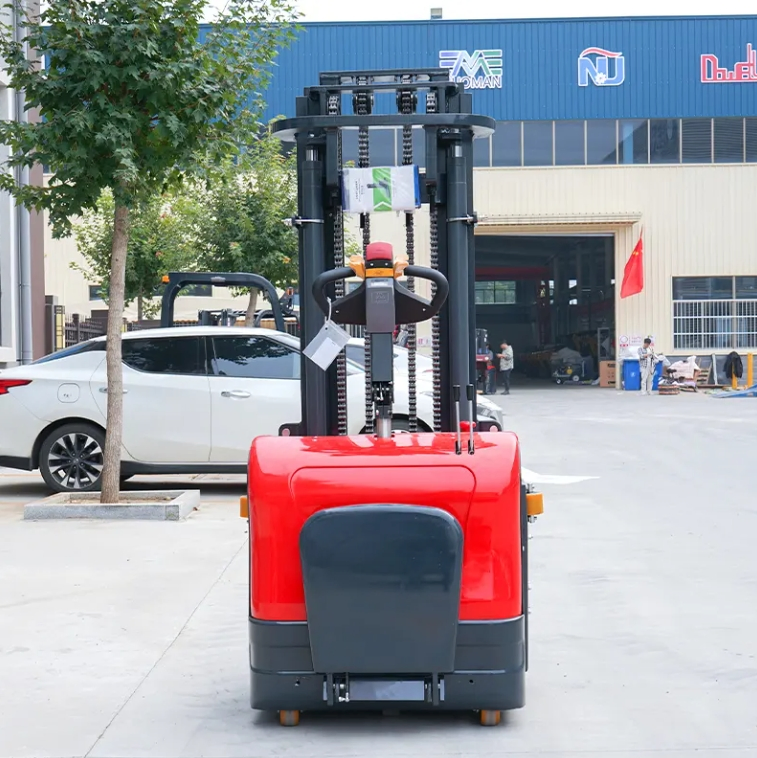 1.5 Ton Automatic Electric Stacker Full Electric Forklift Walkie Semi Electric Pallet Stacker