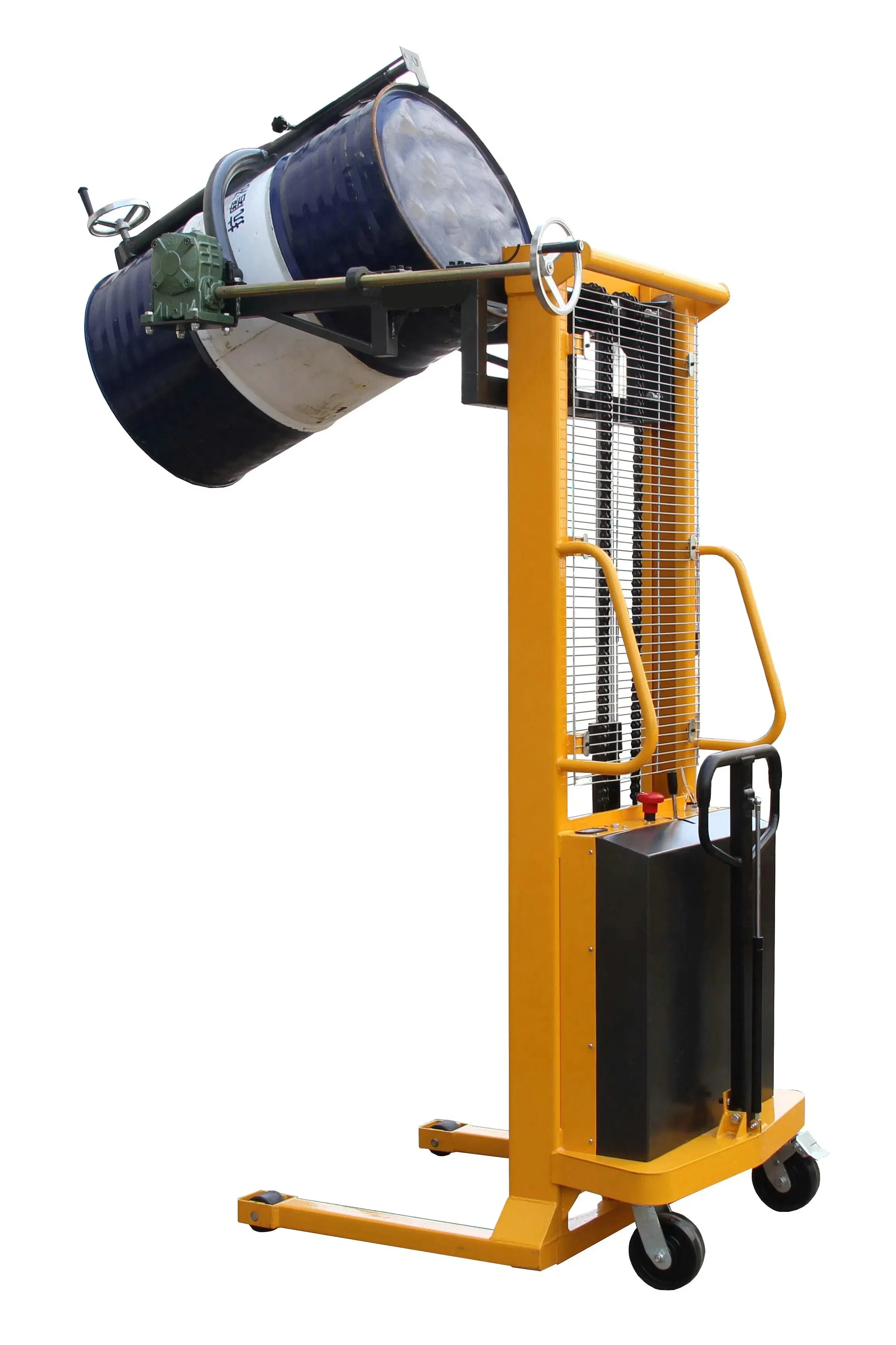 Pedal-Type Hydraulic Oil Drum Pallet Truck Multifunctional Drum Car Eagle Mouth Drum Weighing Pour Truck