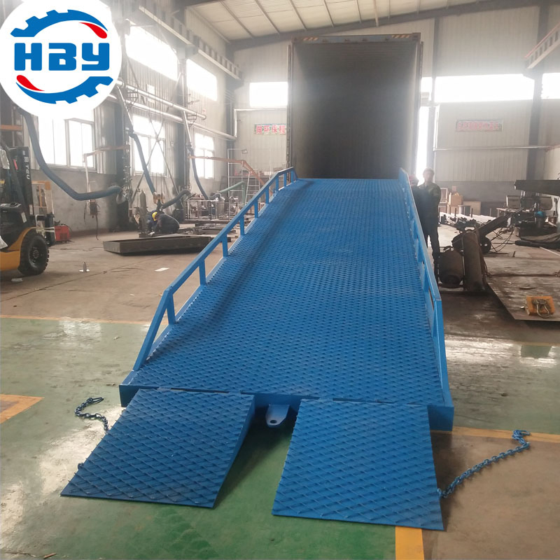 Hot-Sale 6ton-20ton Hydraulic Mobile Loading Ramp/Forklift Ramp/Dock Leveler/Container Loading Ramp