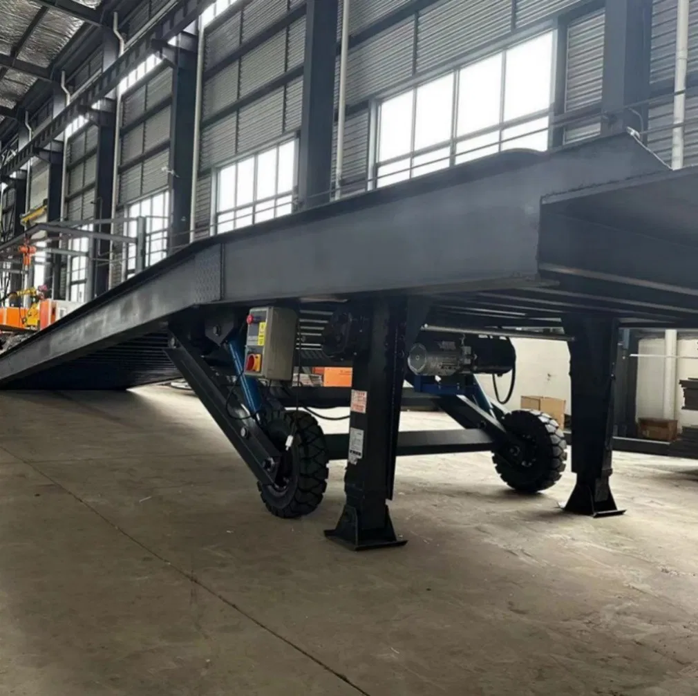 Wholesale Loading Ramp Uni-Silent 10 Ton Hydraulic Container Loading Platform Dock Leveler Mobile Dock Ramp for Goods Transportation