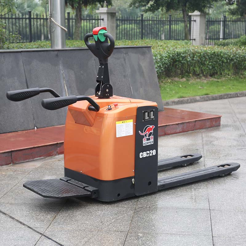 OEM Fully Electric Portable Manual Forklift Manual Pallet Stacker (CBD20)